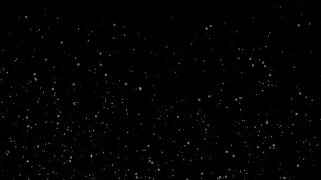 Snow. Alpha Channel Included.