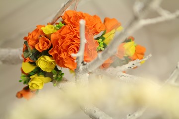 wreath of flowers from fameirana