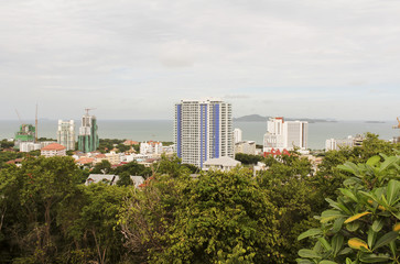 Obraz premium city by the sea