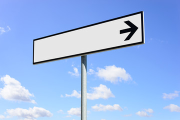 Blank plate to put your information. This image has space with the path to follow. Great for use as background in your composition.