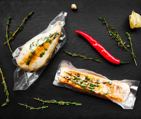 evacuated piece of meat