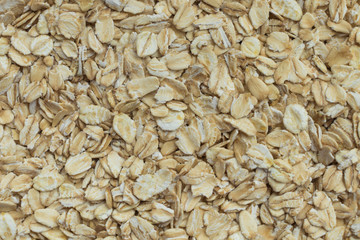 Oat flackes as background