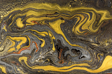 Marble abstract acrylic background. Nature marbling artwork texture.