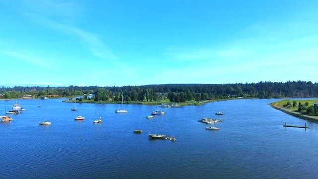 Hidden Scenic Places Around Nicomekl River in South Surrey BC Canada