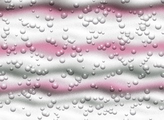 Abstract creative pink white background and bubbles, soft texture and surface