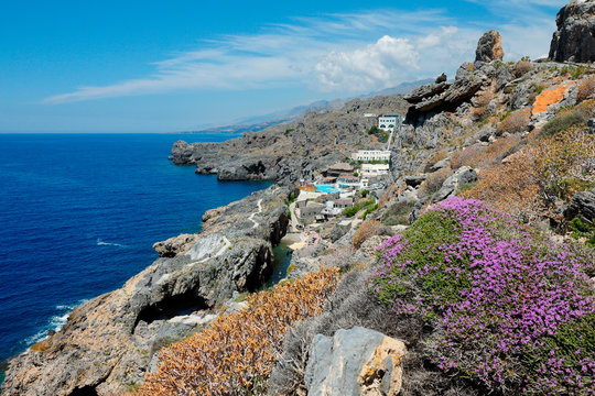 Falaises au sud de la Crète