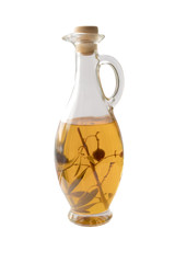 Extra virgin olive oil bottle