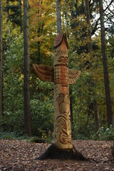 totem en foret