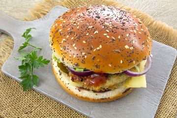 burger végétarien