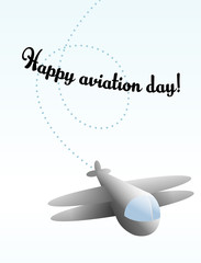 plane card happy aviation day