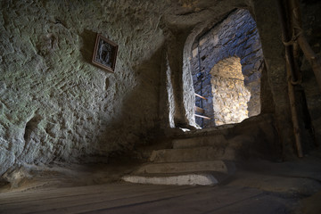 Ruins of Valecov Castle, Central Bohemian Region, Czech Republic.