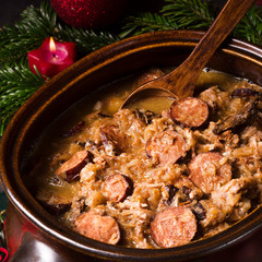 Polnische traditionelle Bigos