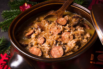Polnische traditionelle Bigos