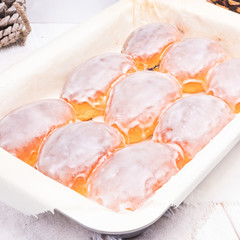 leckere frühstücks-sonntags-brötchen