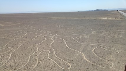 Lignes de Nazca au Pérou (Géoglyphes)