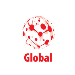 vector logo globe