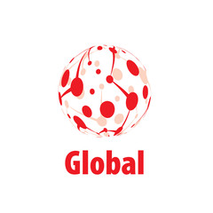 vector logo globe