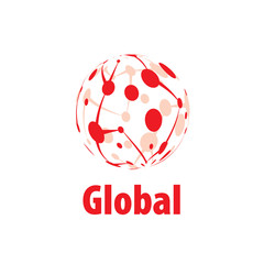 vector logo globe