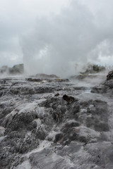 Spectacular Geothermal activity in Rotorua New Zealand