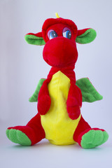 Soft toy dragon