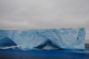 Giant Tabular Iceberg in the Anarctic Weddell Sea