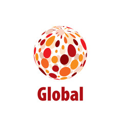 vector logo globe