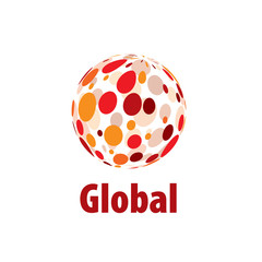 vector logo globe
