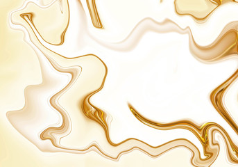 Liquid gold marble background. Marbling texture design. Abstract background. Stock. Oil painting style. Watercolor hand drawing. Good for wallpapers, posters, cards, invitations, websites. 