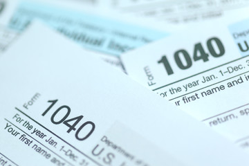 Tax Time. Concept Image.