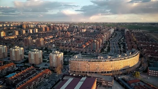 Mostoles vista aerea, Fuenlabrada, Madrid, Espa&ntilde;a