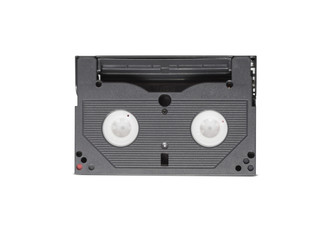 Obraz premium mini DV cassette on white background