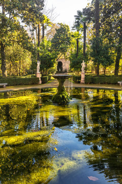Carmen de los Martires  park,  Granada. Spain