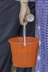 Songkran Festival of Thailand.