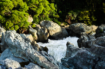 Beautiful landscape river
