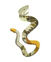 rattle snake wild icon