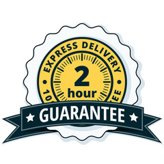 2 Hour Express Delivery illustration