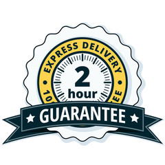 2 Hour Express Delivery illustration