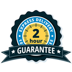 2 Hour Express Delivery illustration