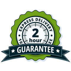 2 Hour Express Delivery illustration