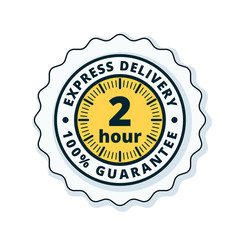 2 Hour Express Delivery illustration