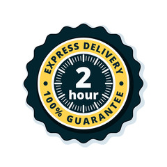 2 Hour Express Delivery illustration