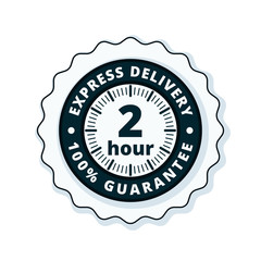 2 Hour Express Delivery illustration