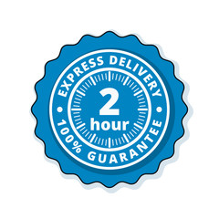 2 Hour Express Delivery illustration
