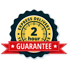 2 Hour Express Delivery illustration