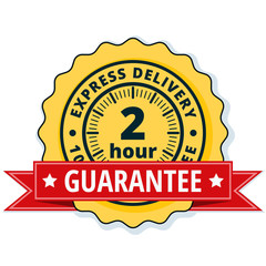 2 Hour Express Delivery illustration