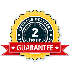 2 Hour Express Delivery illustration