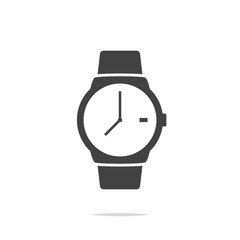 Watch icon vector isolated