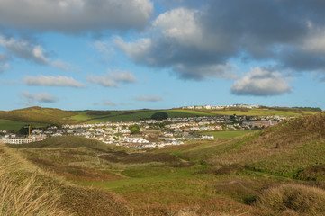 Woolacombe near Barnstaple, Devon, England