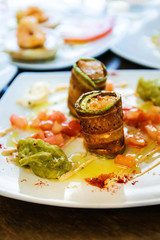 traditional spanish tapas snack appetizer