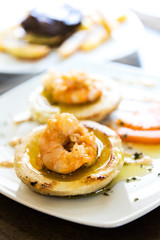 traditional spanish tapas snack appetizer